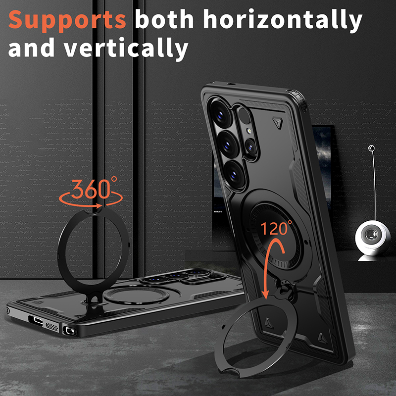 360 °   Capa de Telefone Rotat - Magnetic Charging Stand avaliação e preço