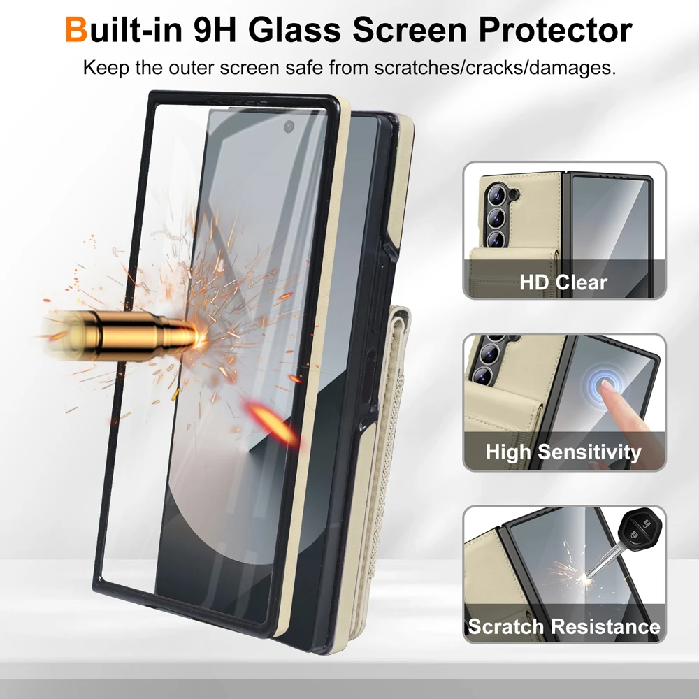Capa de telefone de couro retr - Screen Protector Film avaliação e preço