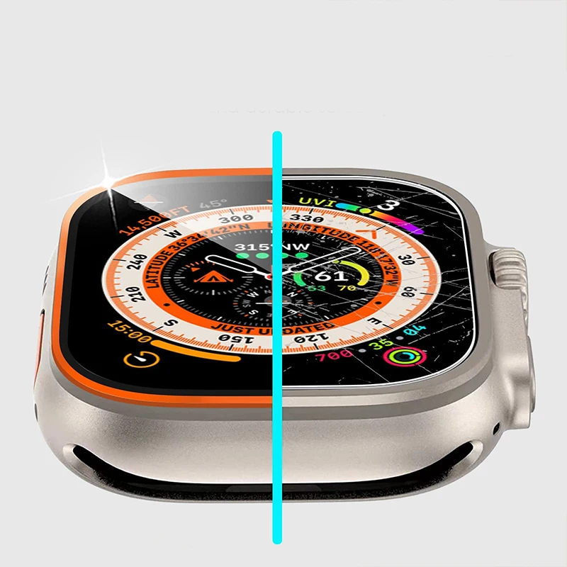 Película de vidro temperado pa - Smartwatch Watch Accessories For Women avaliação e preço