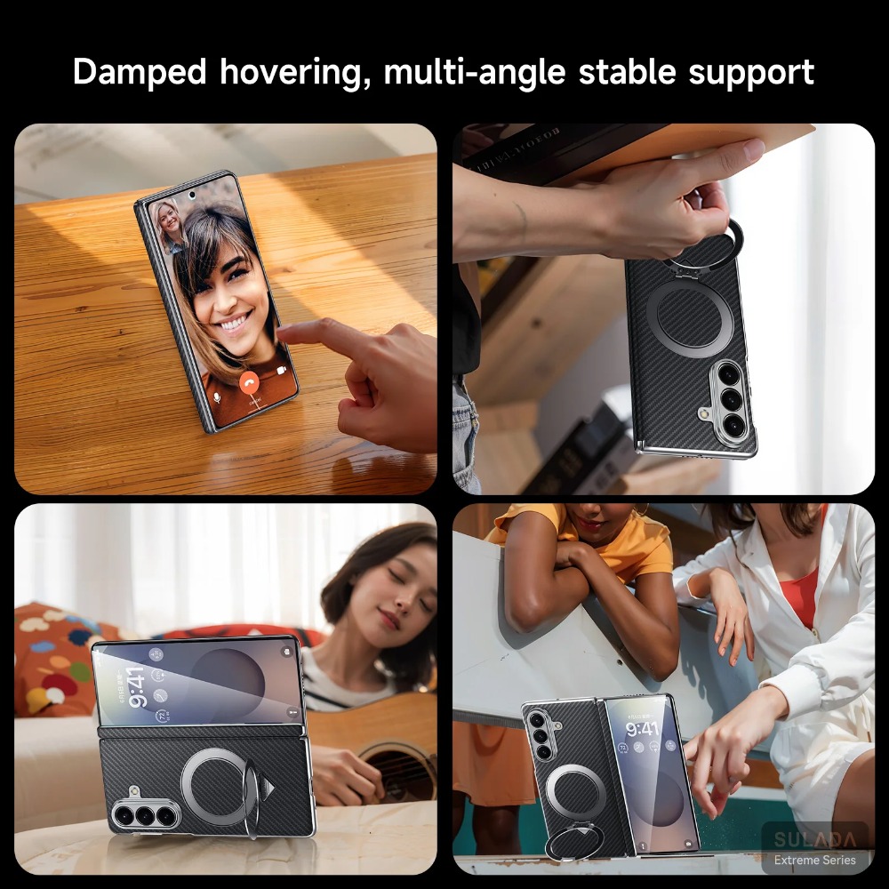 Negócios de fibra carbono anel - Magnetic Charging Stand avaliação e preço