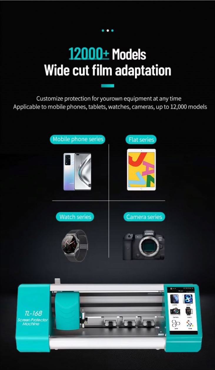 Máquina de Corte de Películas  - Screen Protector Film avaliação e preço