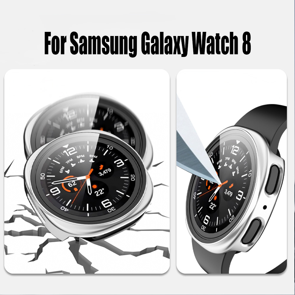 Vidro temperado + capa para sa - Samsung Smartwatch Accessories avaliação e preço