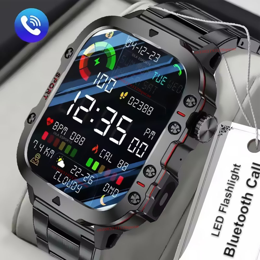 Novo Smartwatch Militar 2026 p - Smartwatch X12 avaliação e preço