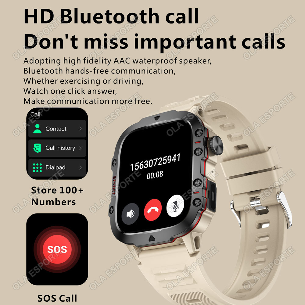 Novo Smartwatch Militar 2026 p - Smartwatch X12 avaliação e preço