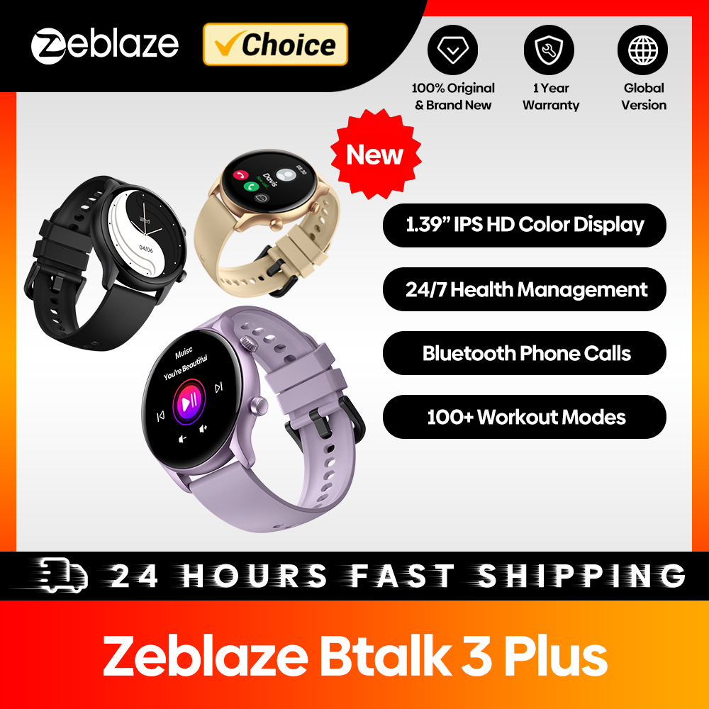 Zeblaze-Btalk 3 Plus Smartwatc - Smartwatch X12 avaliação e preço