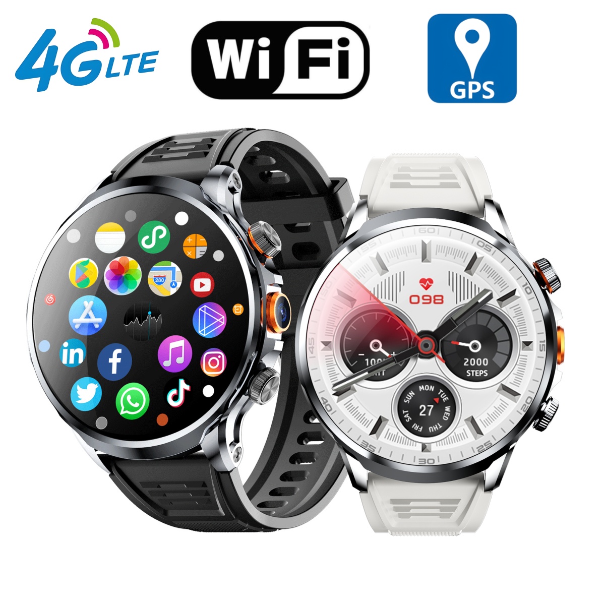 Smartwatch Android H18 32+512G - Smartwatch Store avaliação e preço