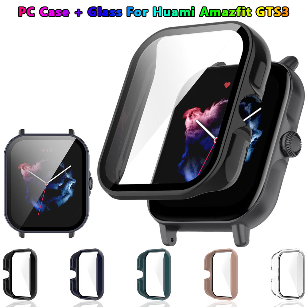 Capa + vidro temperado para am - Amazfit Smartwatch Accessories avaliação e preço