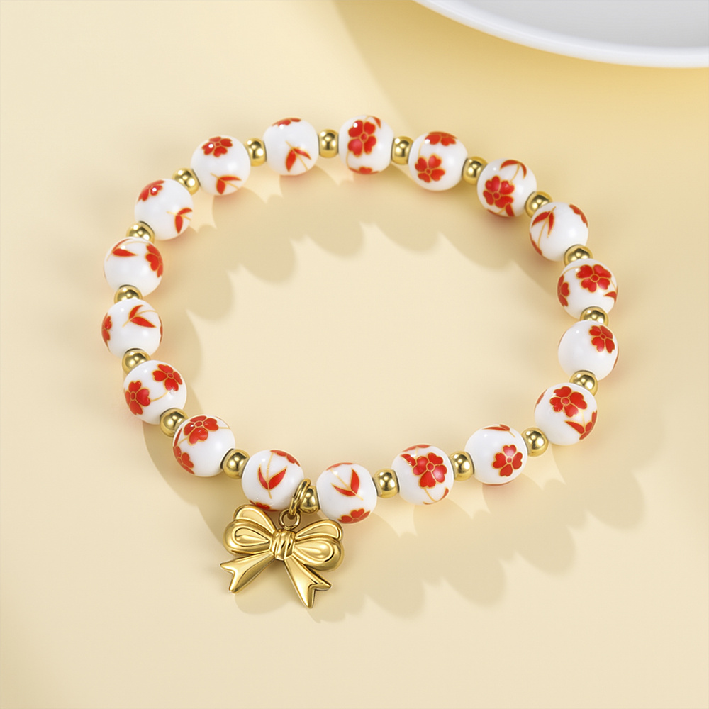 Pulseiras de Contas de Cerâmic - Ceramic Link Bracelet avaliação e preço