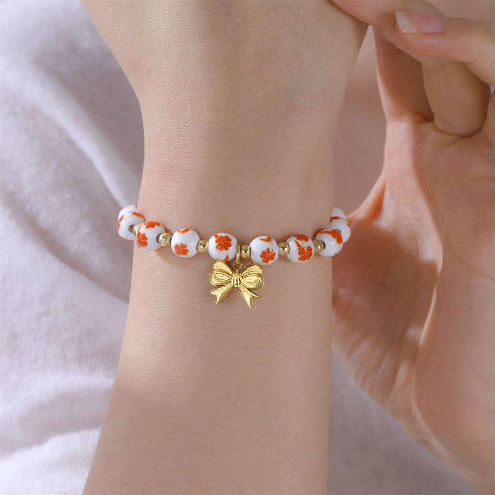Pulseiras de Contas de Cerâmic - Ceramic Link Bracelet avaliação e preço