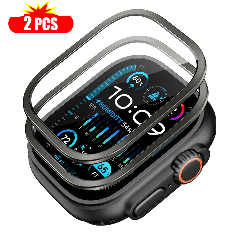 2 pçs vidro temperado para app - Smartwatch Straps & Accessories avaliação e preço