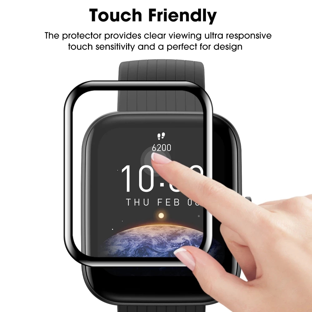 1-5 pçs protetor de tela para  - Amazfit Smartwatch Accessories avaliação e preço