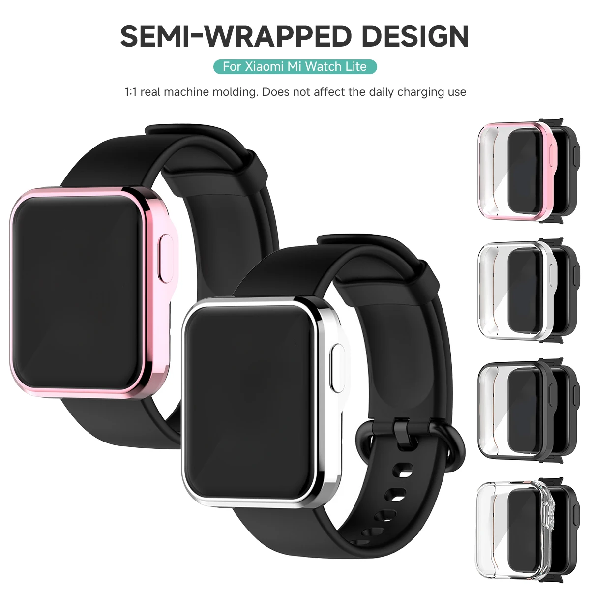 Capa para xiaomi mi watch lite - Watch Case Bumper avaliação e preço